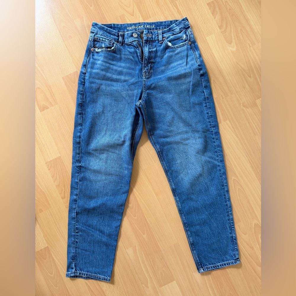 American Eagle Outfitters Blue Straight Leg Jeans